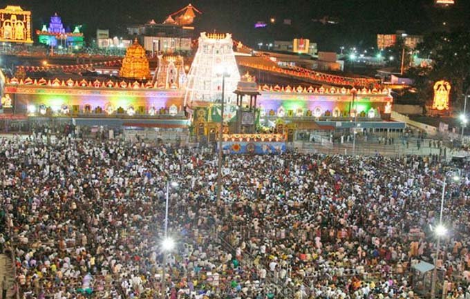 திருப்பதியில் வி.ஐ.பி. டிக்கெட் இன்று முதல் 3 நாட்கள் ரத்து